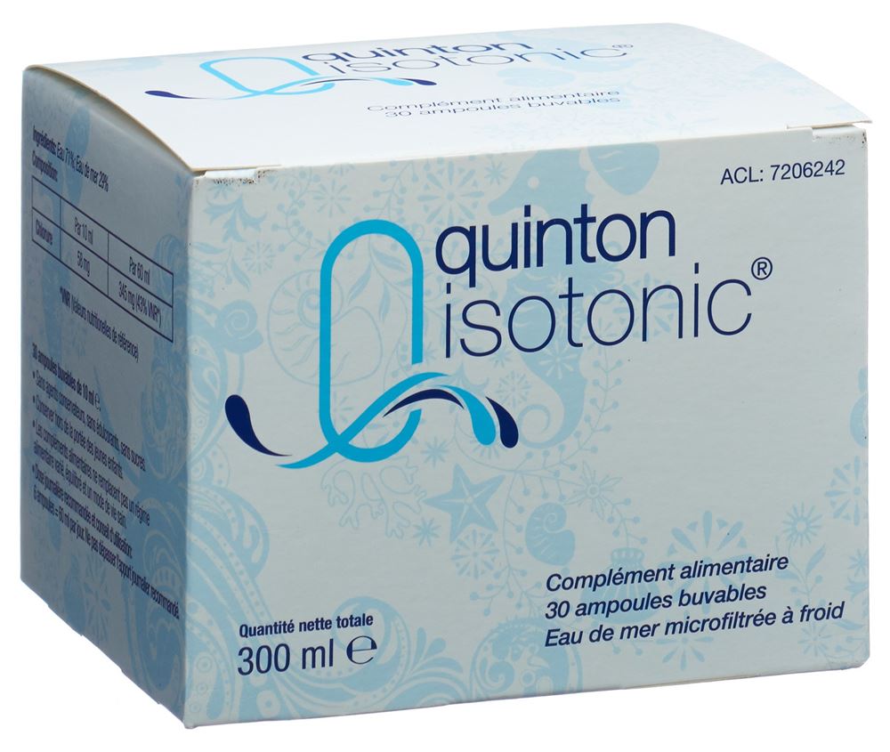 Quinton Isotonic 9g/l Trinkamp Amp 10 ml