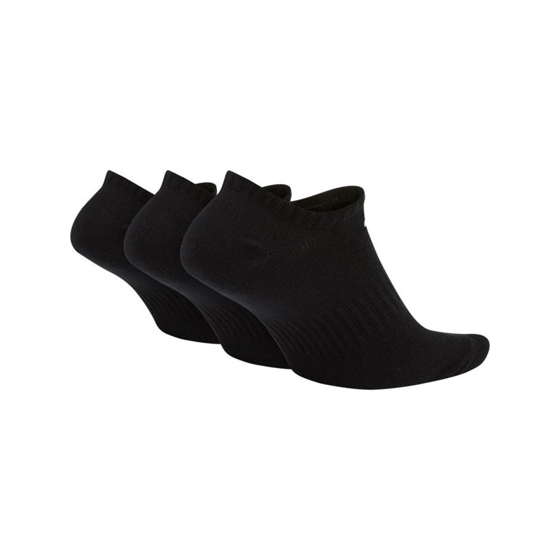 Chaussettes Nike x3 Light invisible noir