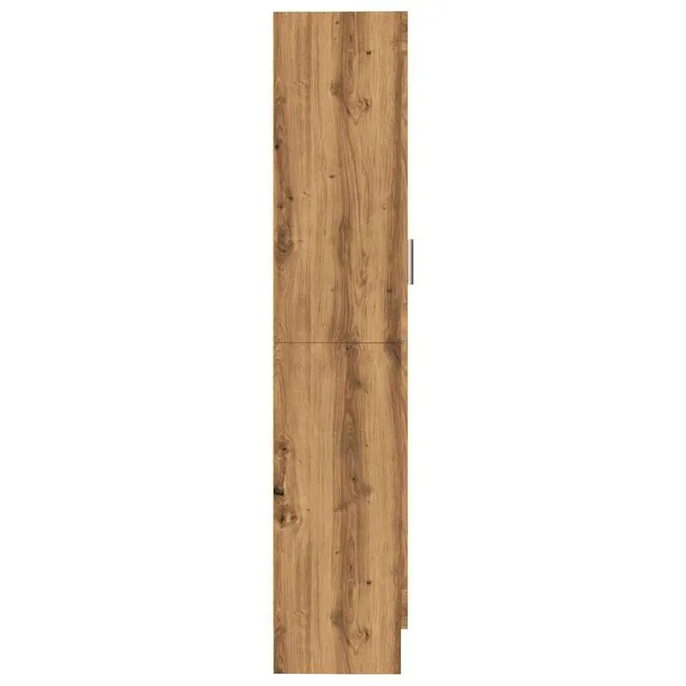 vidaXL - Boekenkast met schappen en 2 deuren - Artisan eiken - 82.5x30.5x150 cm