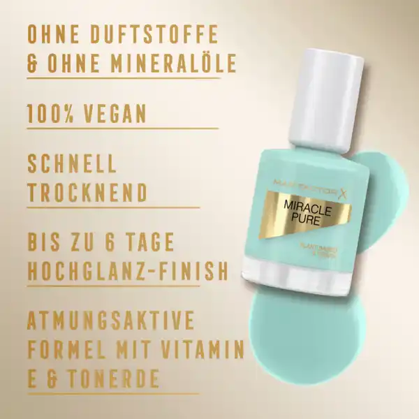 Miracle Pure Nailpolish 812&840 + Top Coat