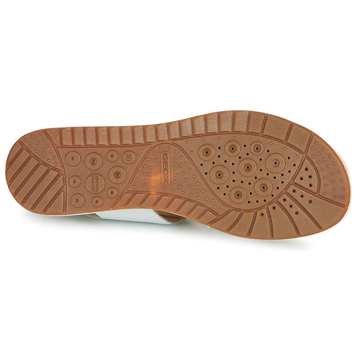 Geox - J SANDAL REBECCA GIR - Blanc / Argenté