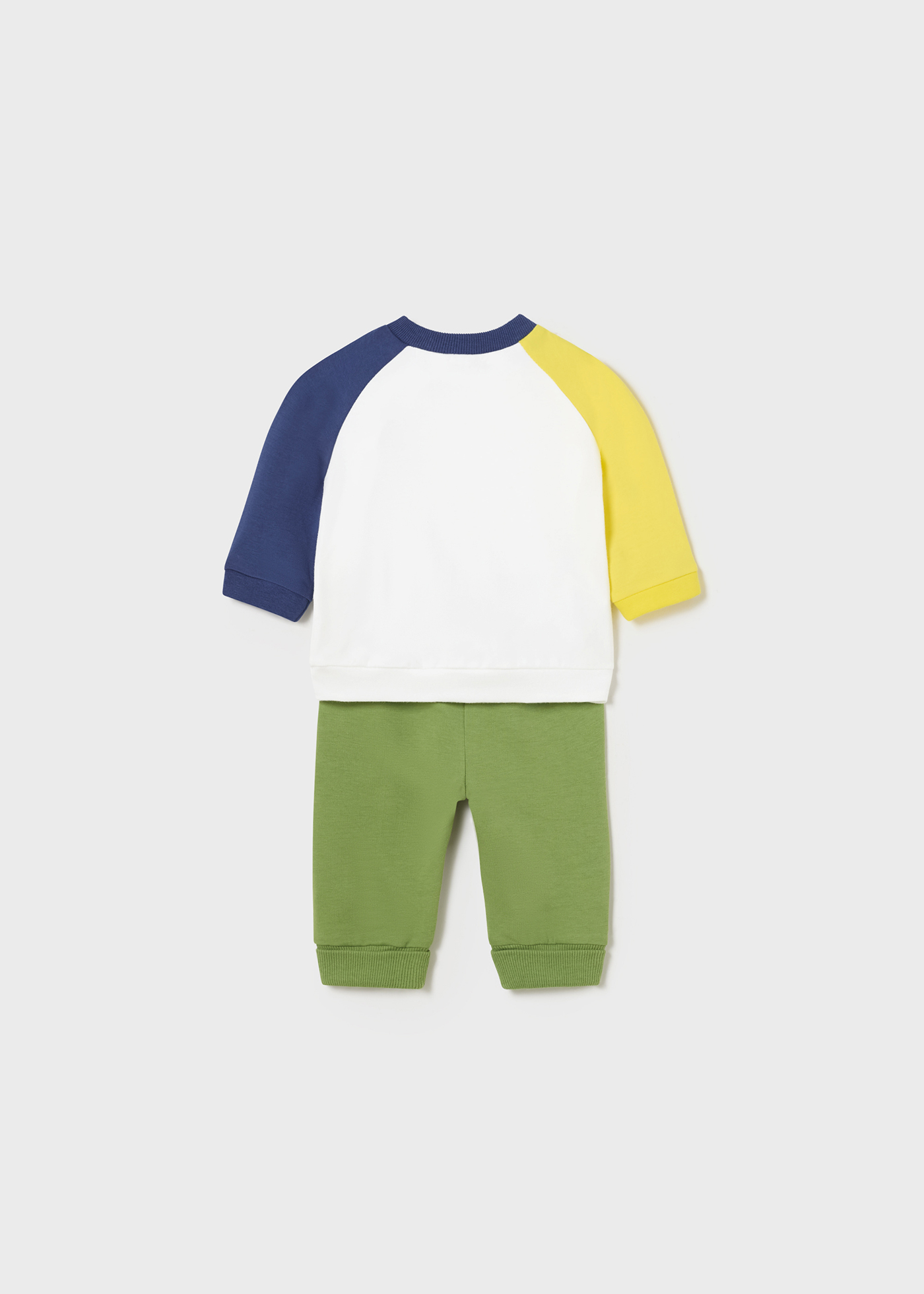 Conjunto de moletom Better Cotton de 4 peças para recém-nascidos, Mate
