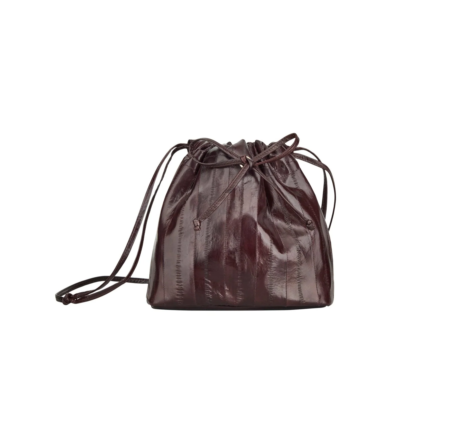 Becksöndergaard  Eelskin Gila crossbody taske - Hot Fudge Brown