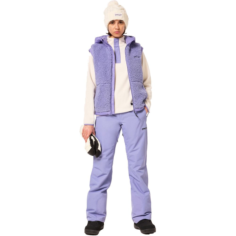 Oakley Alta RC Fleece Sweatshirt Damen arctic white