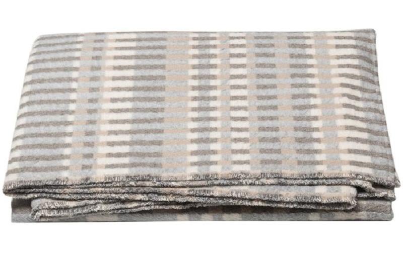 Decke Deco 135 x 200 cm, Grau<br>Strukturdecke