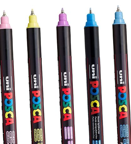 Posca Tuscher - PC-1MR - 8 stk. - Afd?mpede Farver