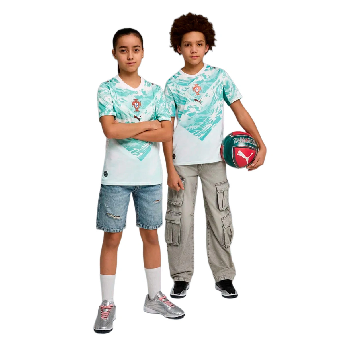 Camisola Puma Portugal Segundo equipamento Mundial 2026 Criança