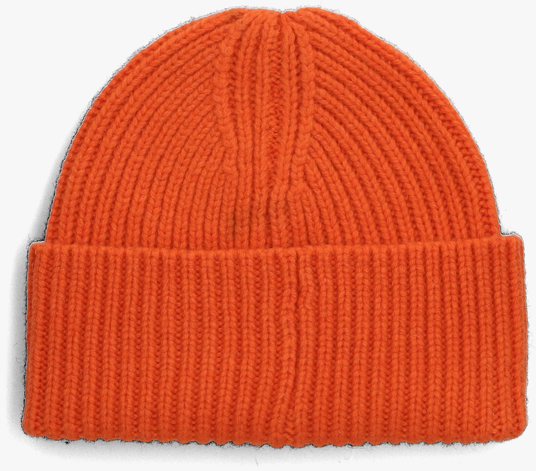 MSCH COPENHAGEN oranje msch copenhagen muts mschkara badge low beanie