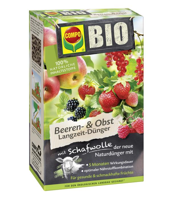 COMPO BIO Beeren- & Obst Langzeit-Dünger mit