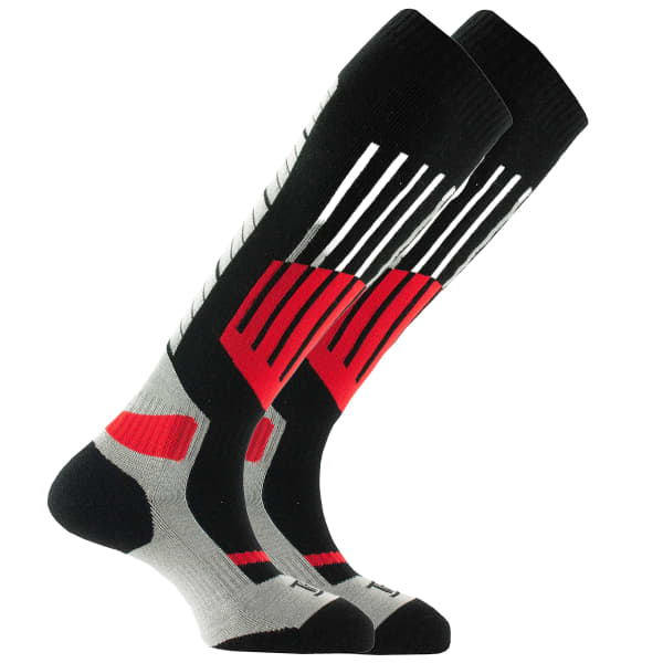 Chaussette de ski THYO MI BAS SKI ALL MOUNTAIN X2 BLACK/RED