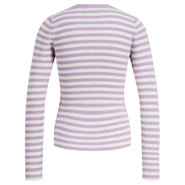 JJXX Jodi Tight Stripe Crew Neck Knit Shirt Dames