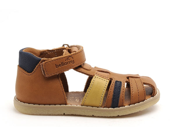 Bellamy nu pieds enfant donjon marron
