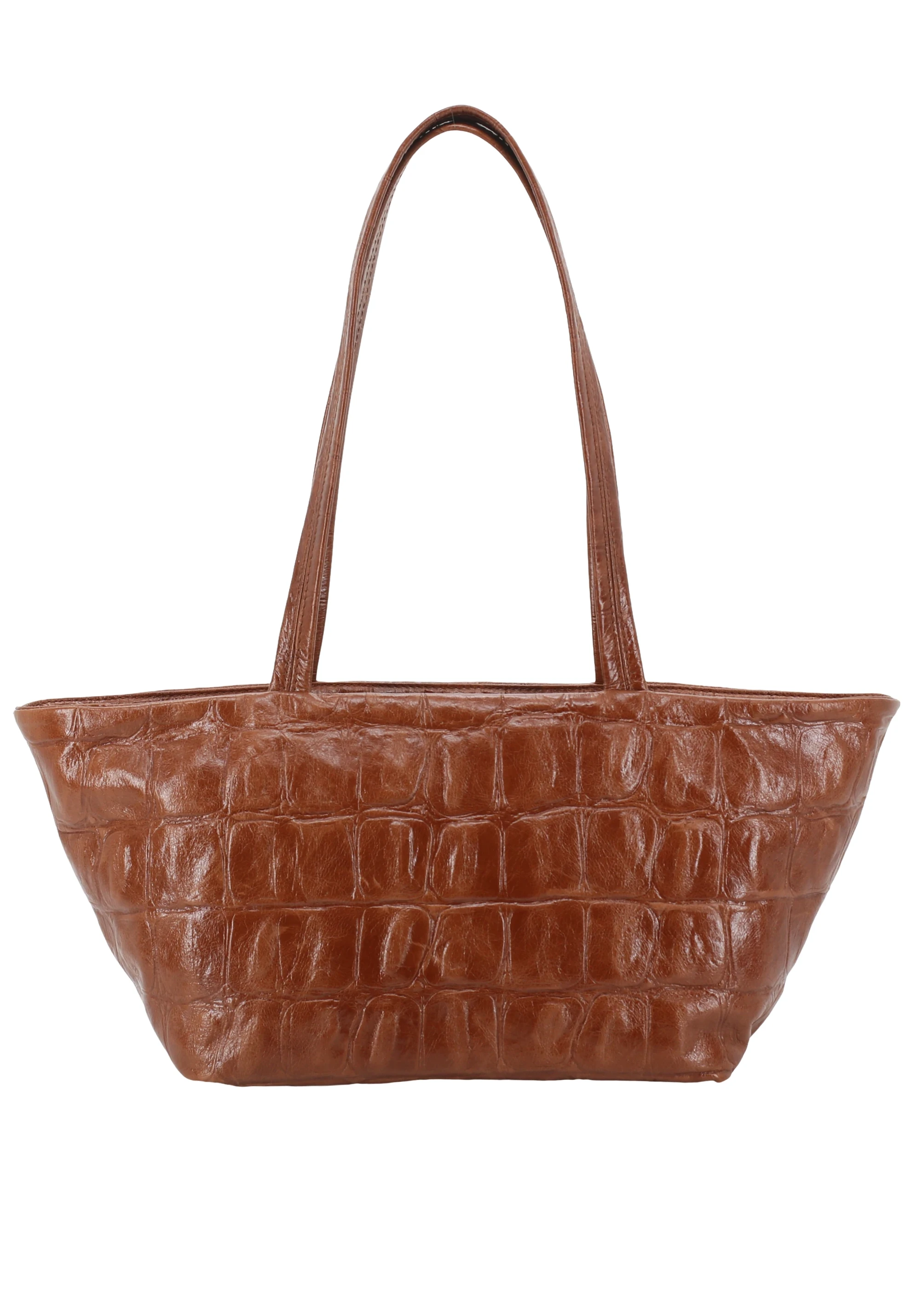 shopper ALBA Leather Maxi Cocco Standard