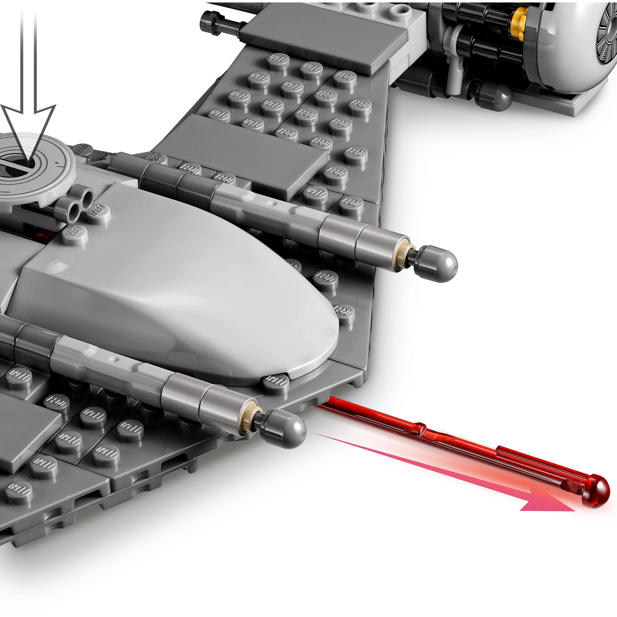LEGO Konstruktionsspielzeug Star Wars Der N-1 Starfighter des Mandalorianers