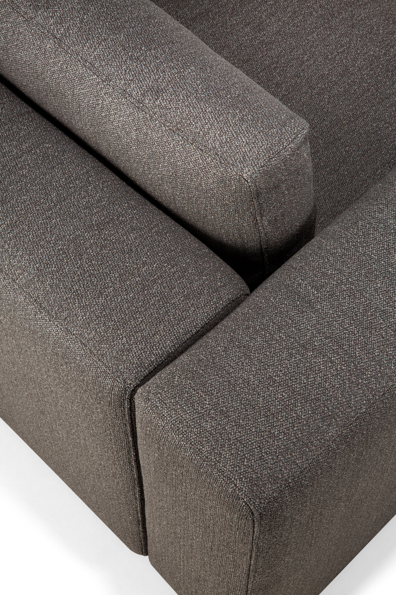 Ethnicraft - Sofa Mellow - leuning rechts - granite eco