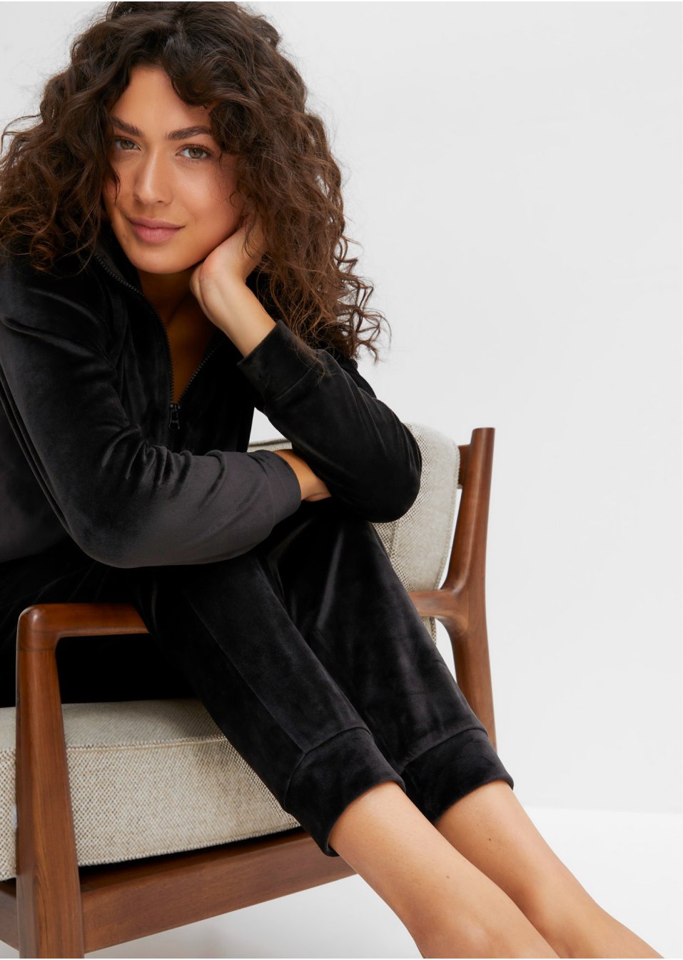 Tenue d'intérieur en velours