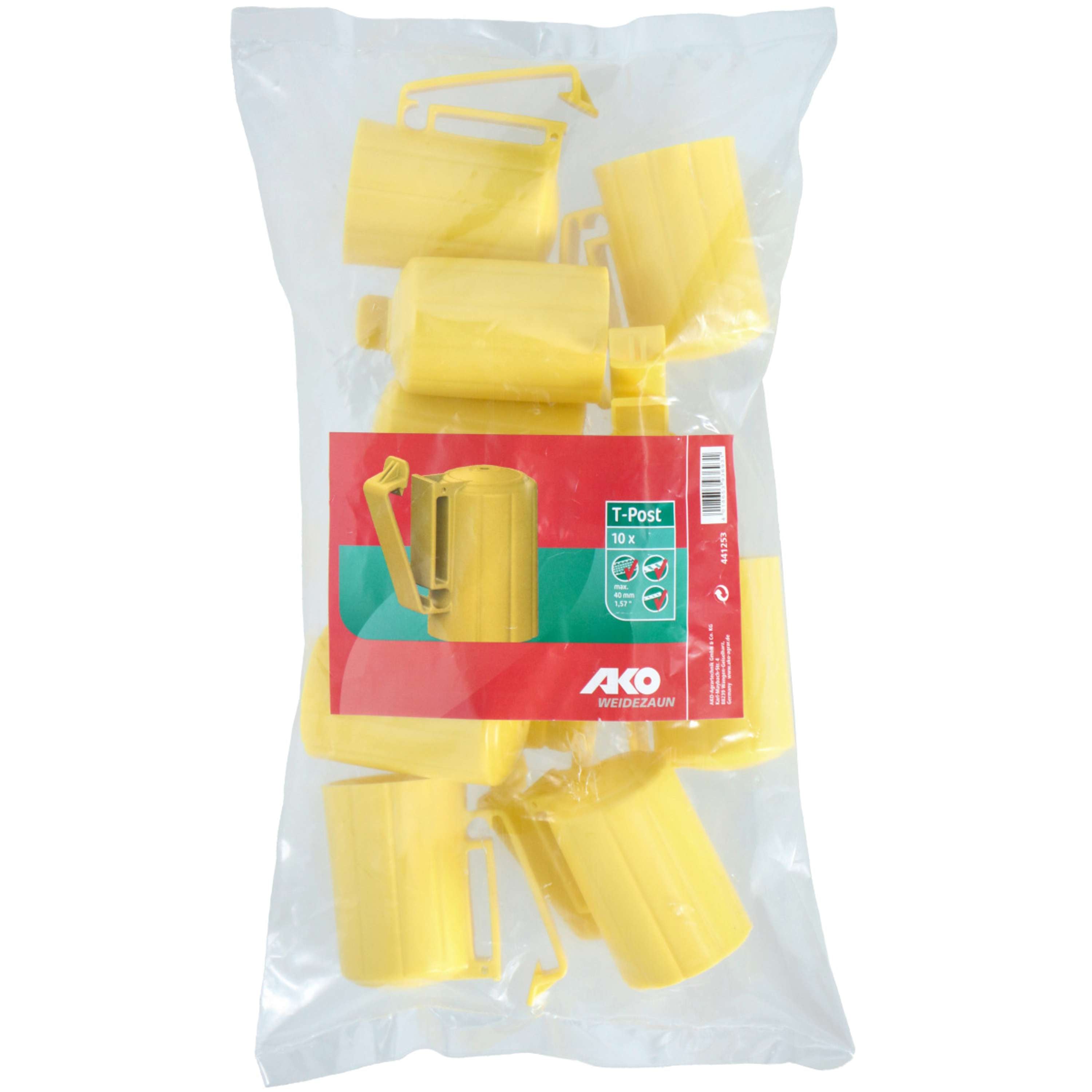 Kerbl Isolator T-Post 10 Stuks Geel