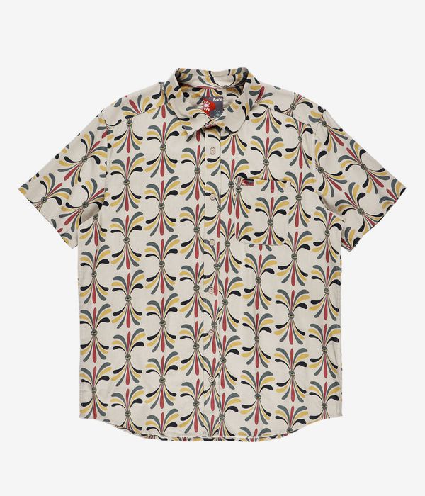 RVCA La Eye Floral Hemd (light khaki)