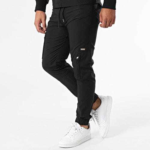 Ensemble Veste Et Pantalon Cargo Noir