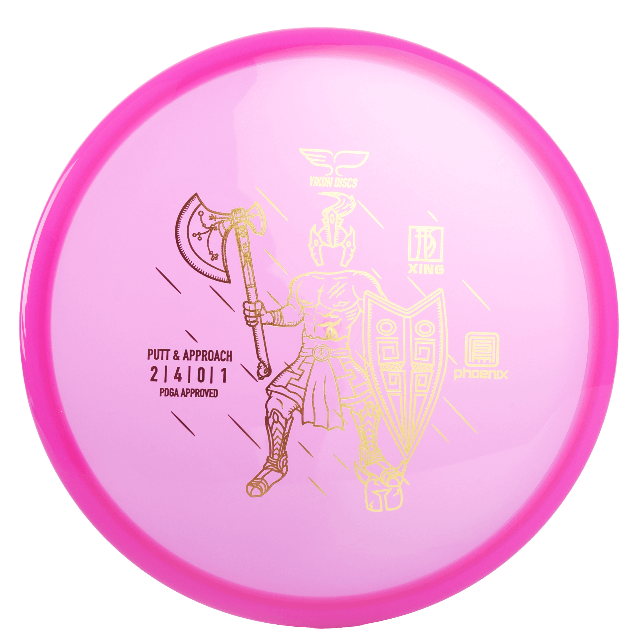 Yikun Disc Golf Putter XING - Phoenix Line - Fritidsleker