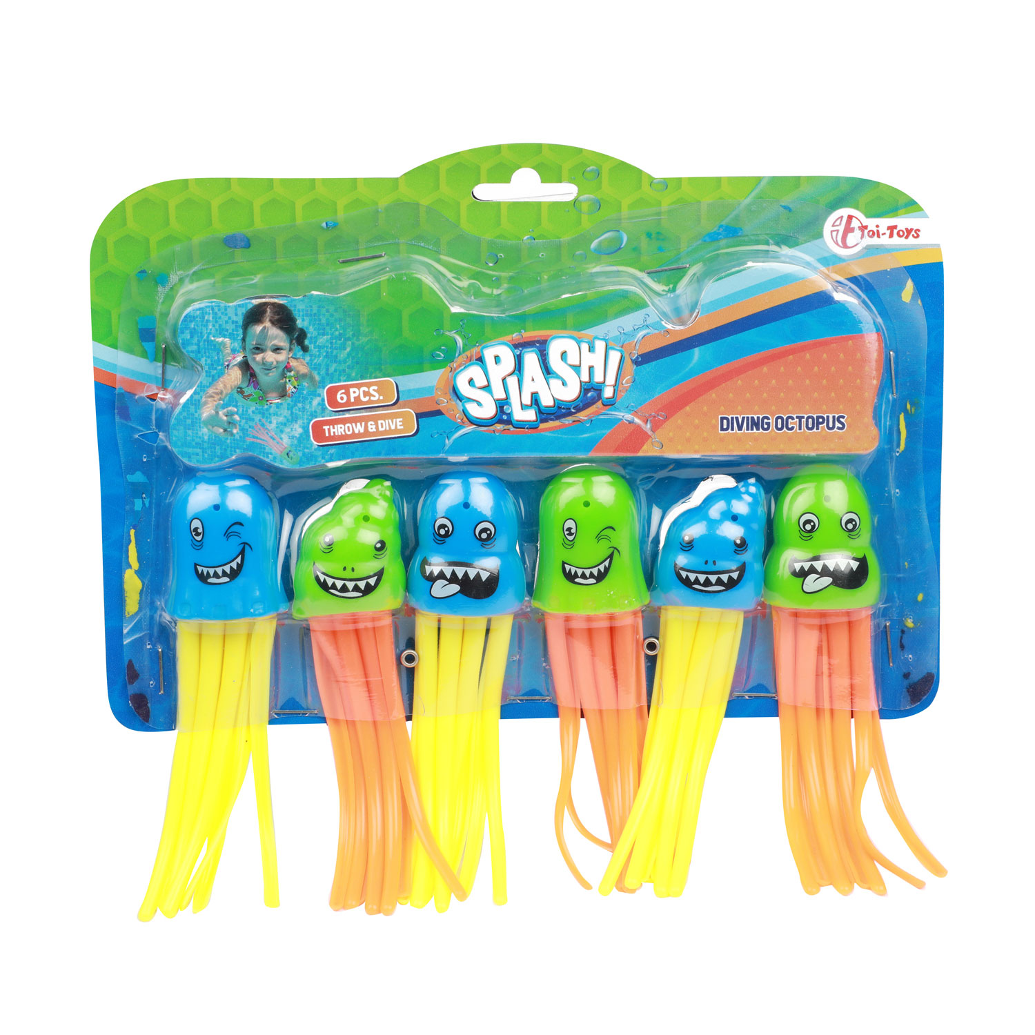 Splash Duik Octopus, 6st.
