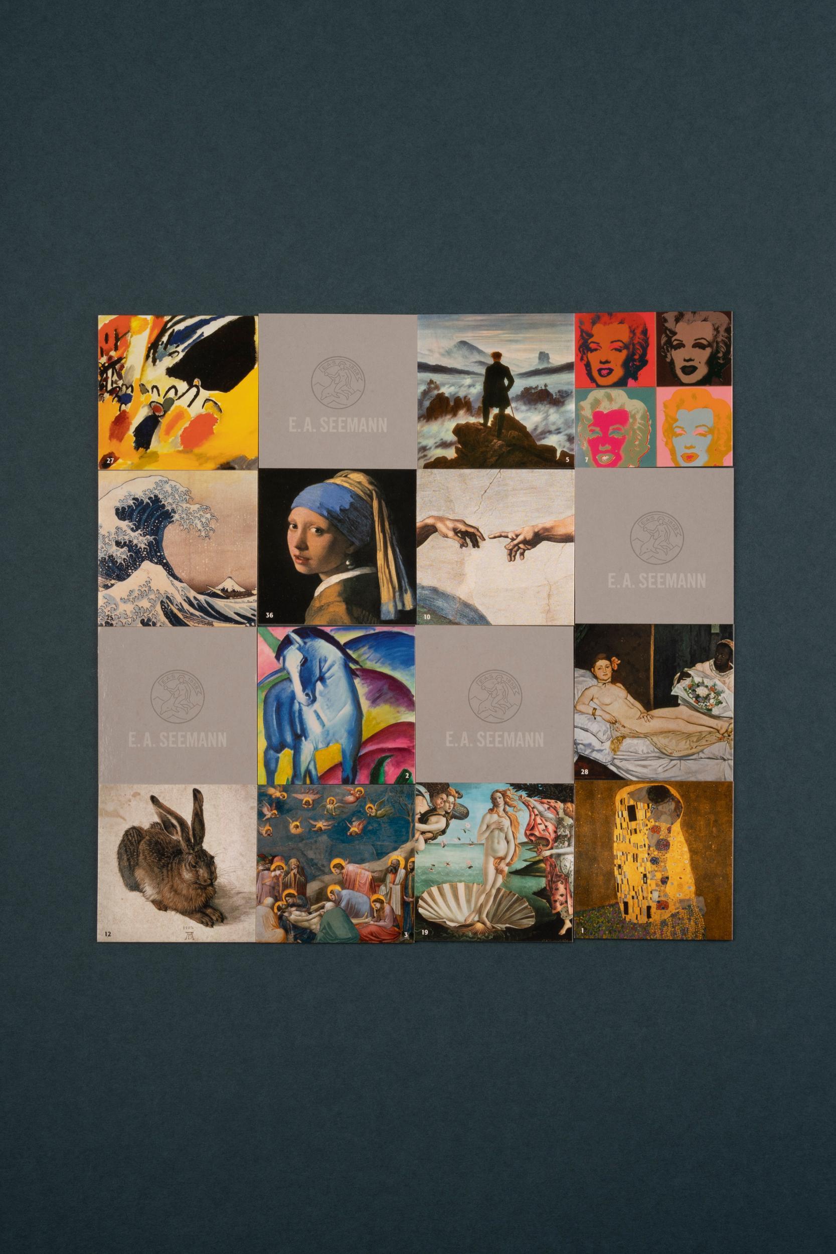 Das Kunst-Memo | The Art Matching Game, m. 1 Beilage