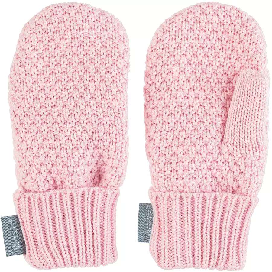 Sterntaler Strick-Fäustel rosa