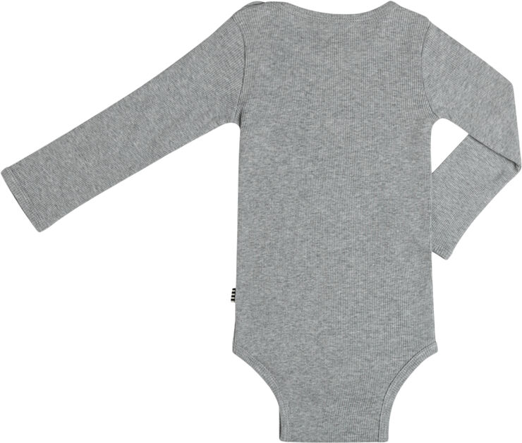 Mads Nørgaard - Copenhagen Soft Solid Rib Body Grå