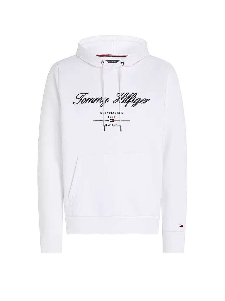 TOMMY HILFIGER Kapuzensweater - Hoodie weiss