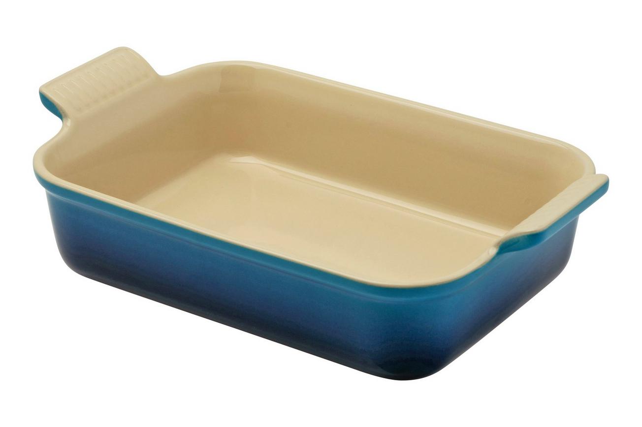 Le Creuset ovenschaal 71102262200001 Azure  26x19 cm 2,4l rechthoekig