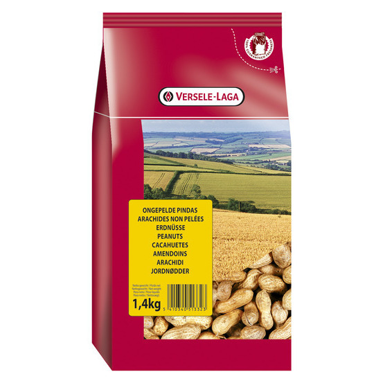 Arachides et cacahuètes entières pour perroquets - 1,4 kg