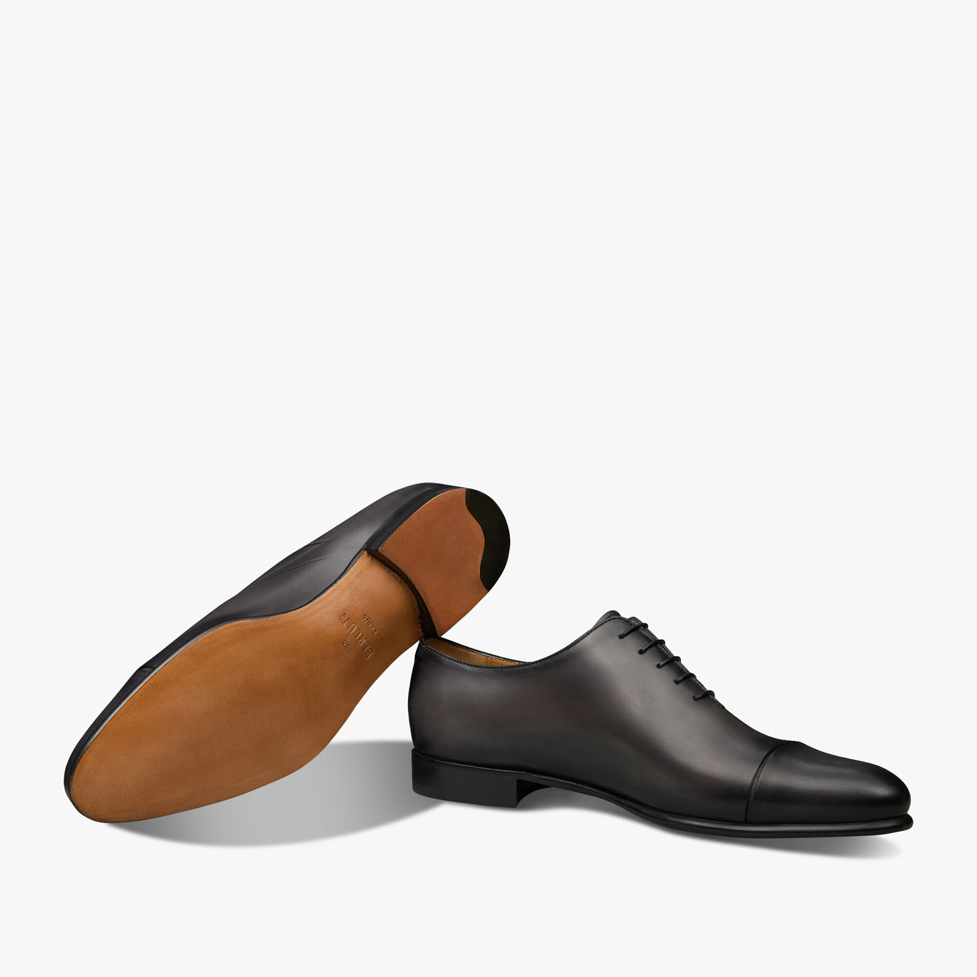 Richelieu Gaspard Galet En Cuir