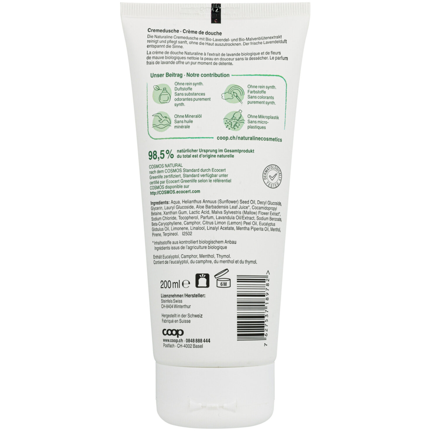 Naturaline Duschcreme Lavendel