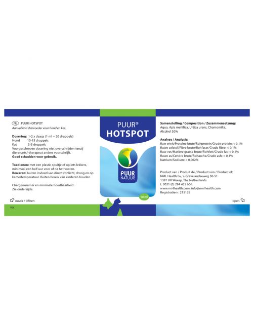 Puur Natuur Hotspot - Huidverzorging - 50 ml