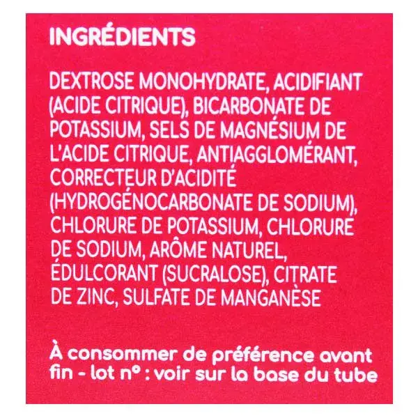 Hydratis Solution d'Hydratation Citron Fleur de Sureau Lot de 3 x 20 pastilles