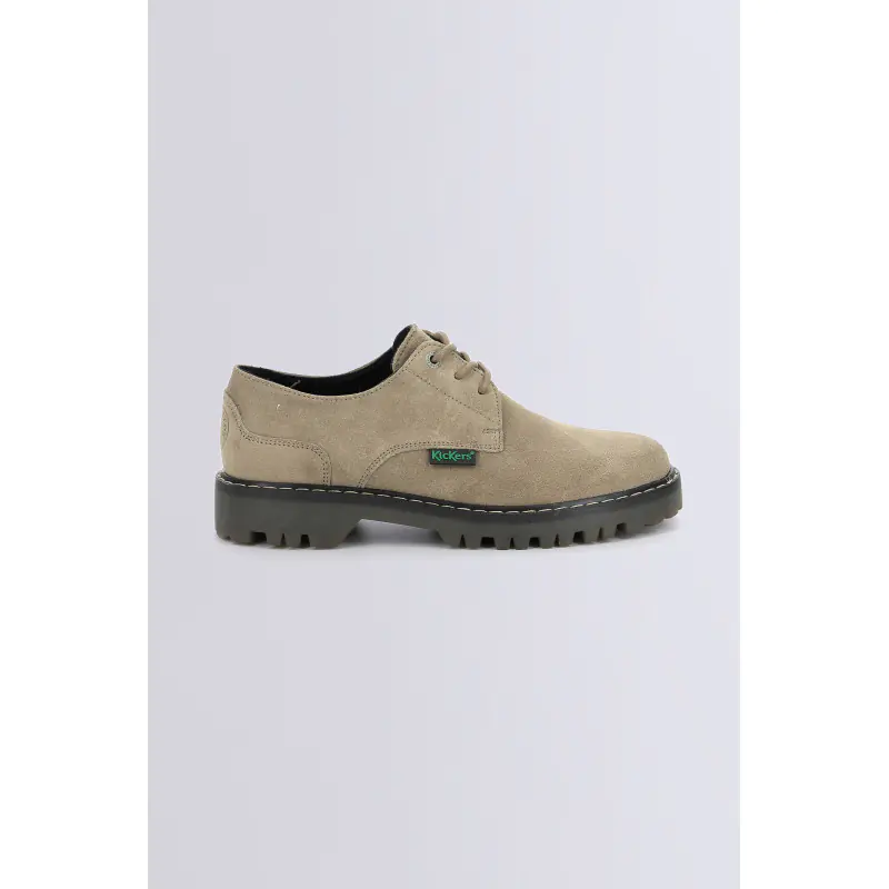 KICK DECKDEAR BEIGE DERBIES Cuir Femme