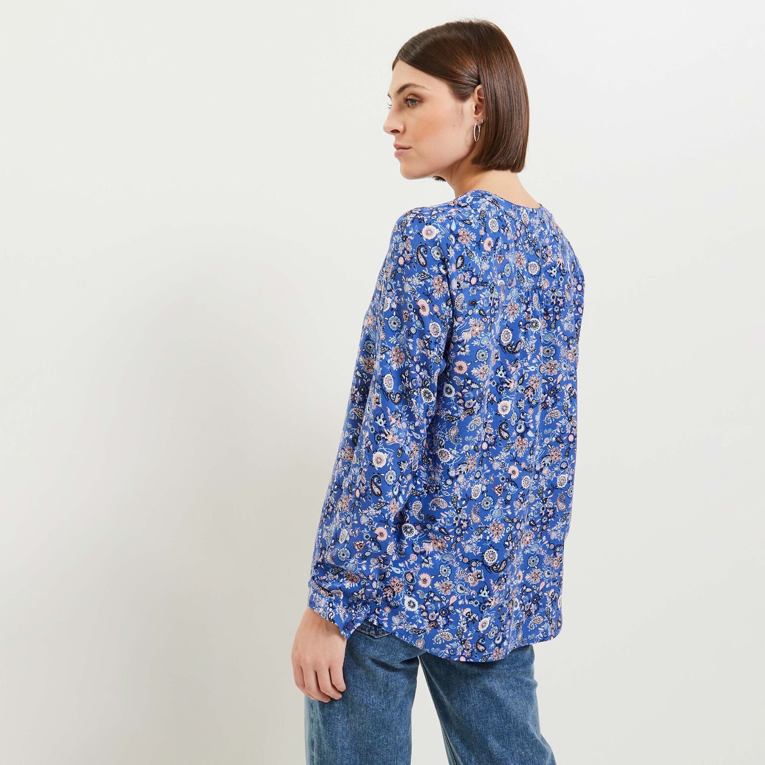 Blouse imprimée femme