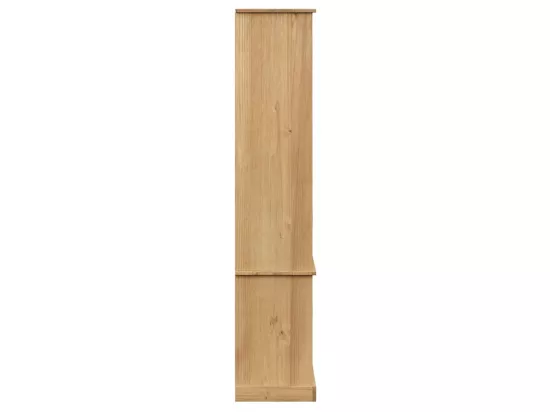 Vitrine en verre VIGO 85x35x170 cm bois massif de pin