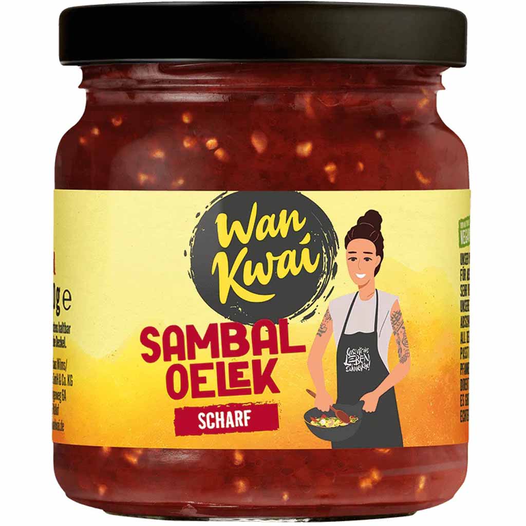 Wan Kwai Sambal Oelek scharf 200g MHD:1.7.27