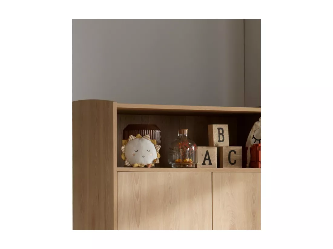 Peluche musicale en coton blanc