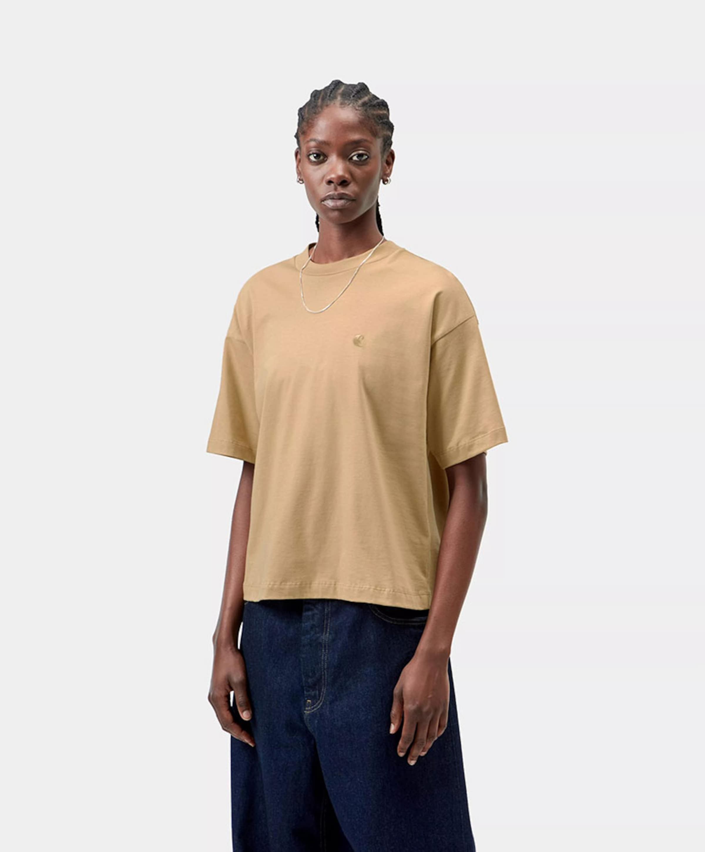 Carhartt WIP Dames T-shirt beige