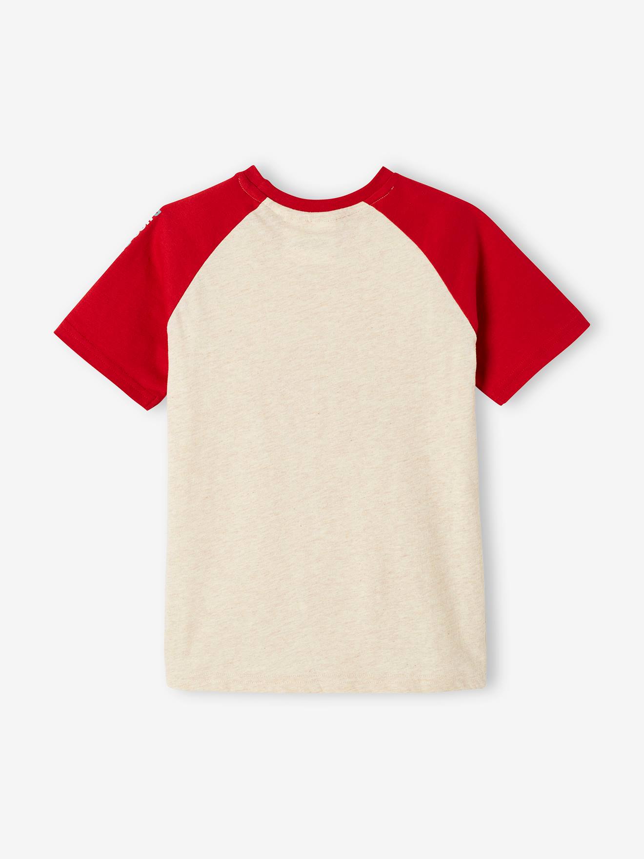 Camiseta de manga curta Looney Tunes® Bugs Bunny, bege claro, lisa com estampas.