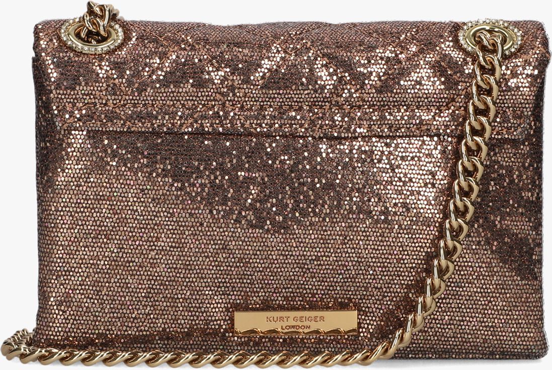 KURT GEIGER LONDON bronzen kurt geiger london schoudertas mini kensington eye