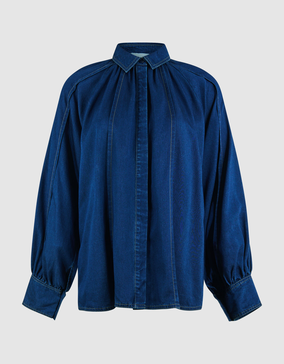 Stitch Blouse Blauw By Mieke