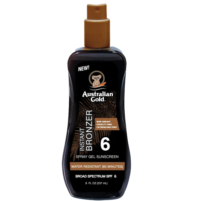 Australian Gold Instant Bronzer Spraygel SPF 06 - 237 ml