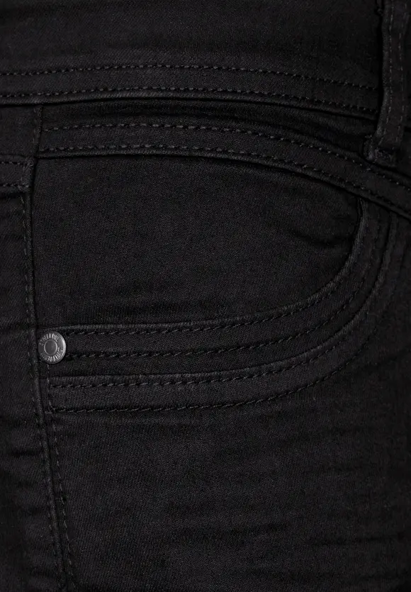 Dunkle Casual Fit Jeans - black rinsed wash