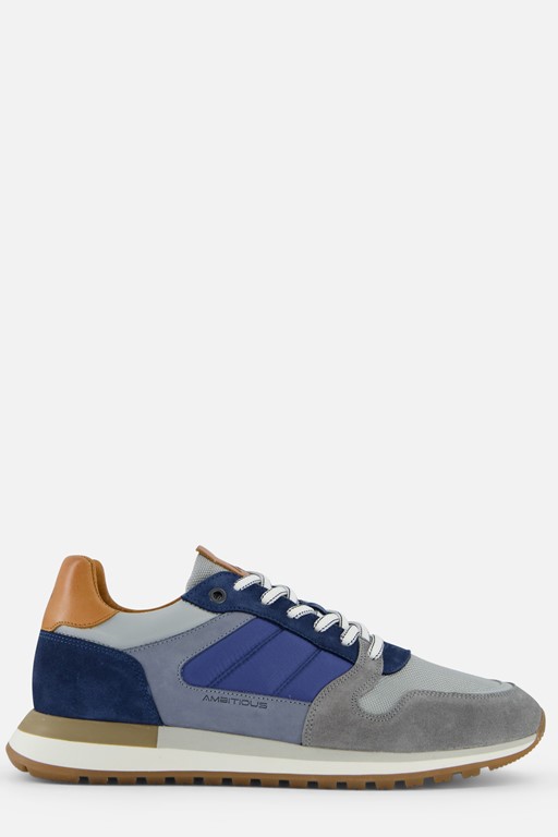 Ambitious Grizz Sneakers blauw Leer
