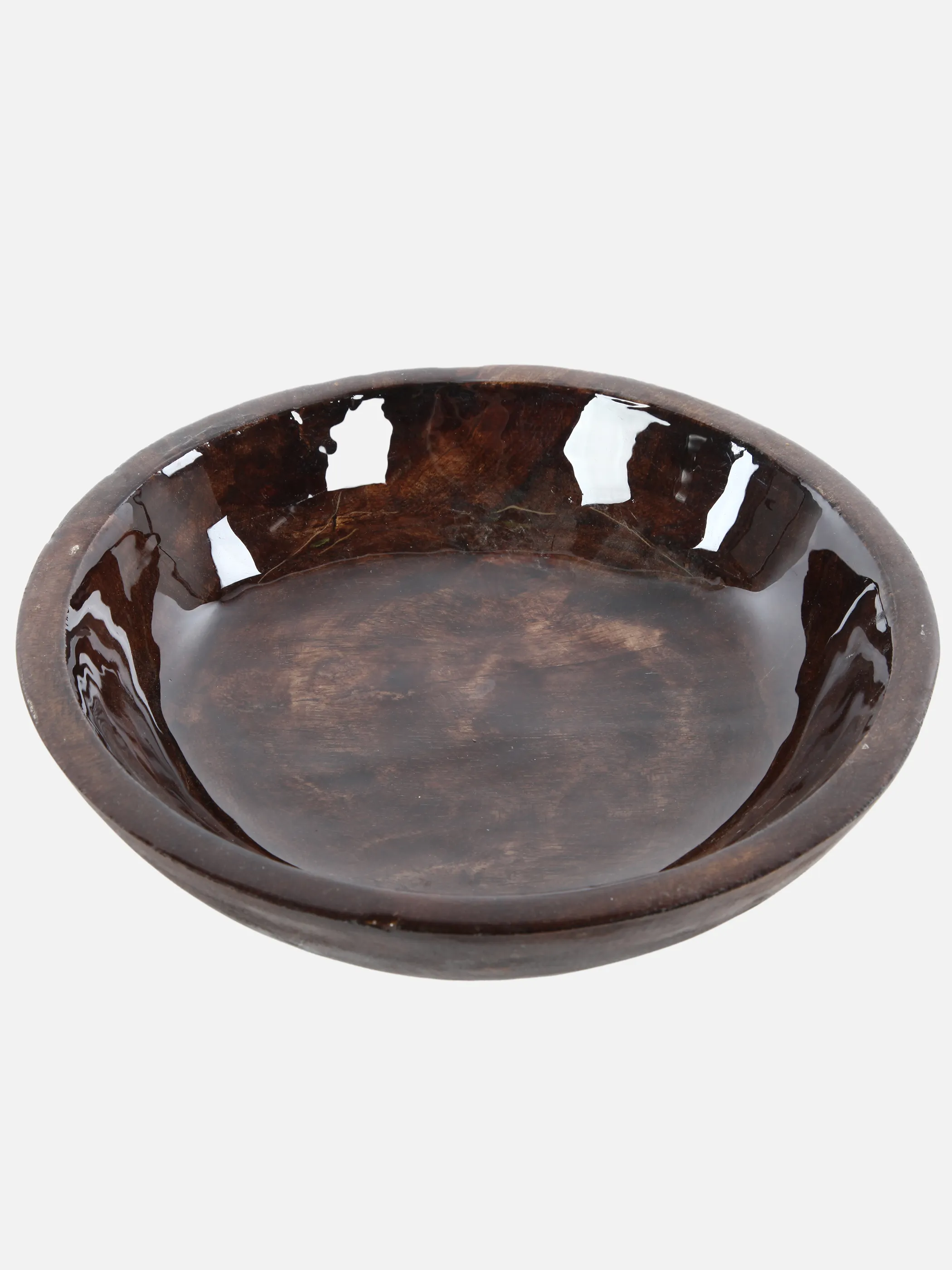 Schüssel aus Mangoholz 23,5x23.5x7cm