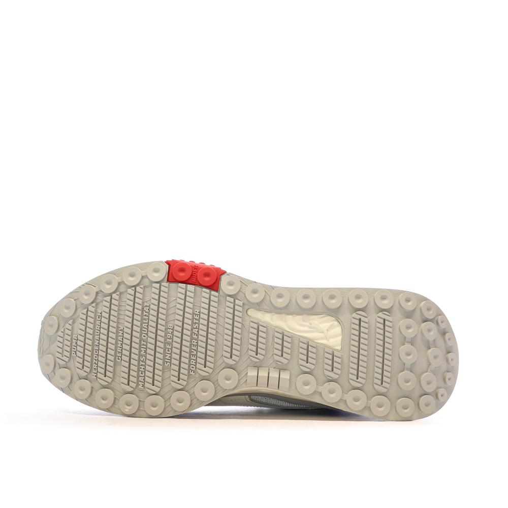 Puma Baskets Blanche/Rouge Homme Puma Wild Rider Mid