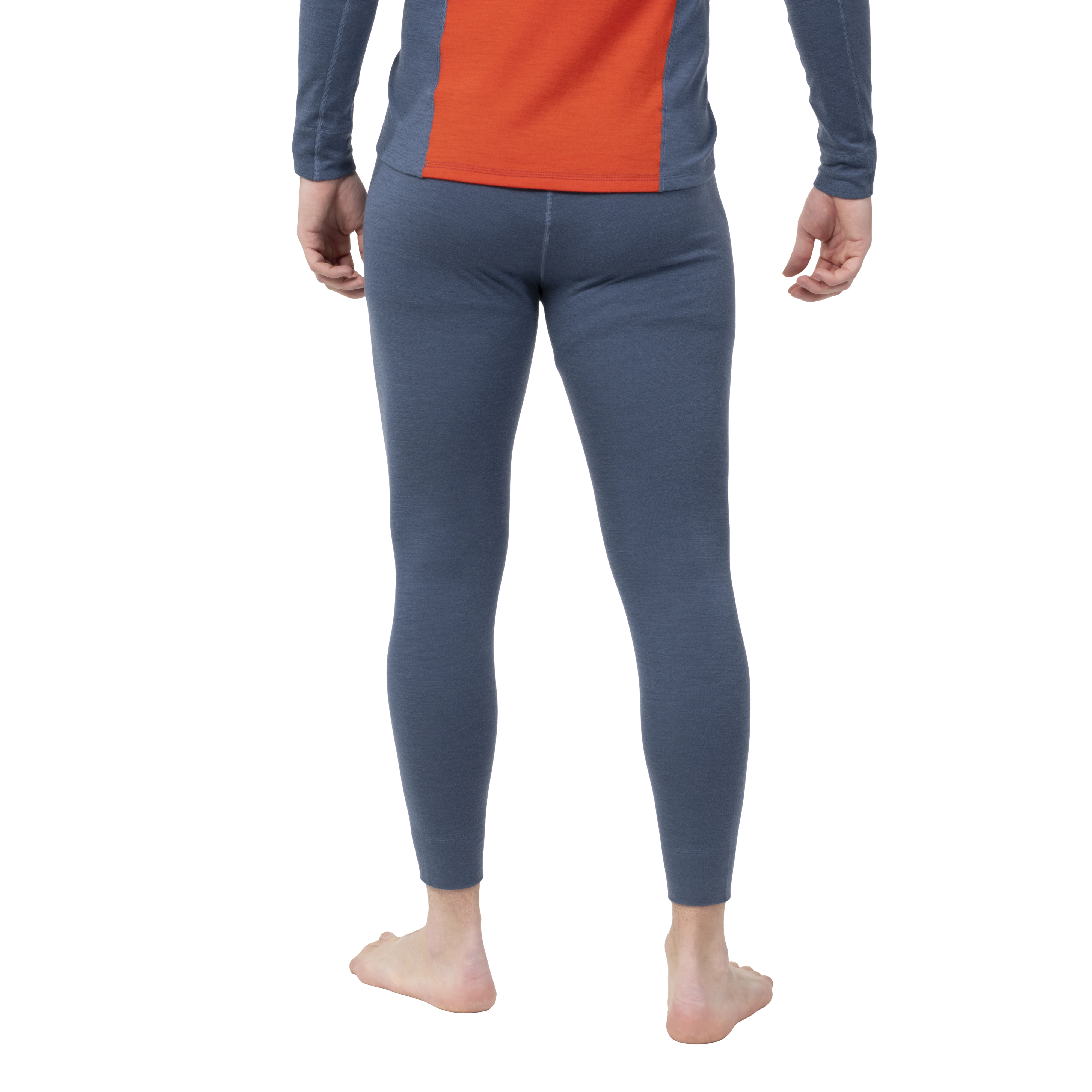 Inner:Dual Merino Tights Men Granite Blue